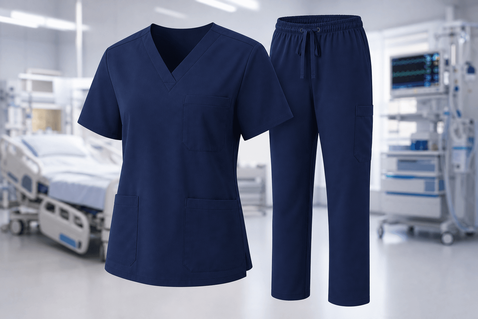 ICU Critical Care Scrub Set