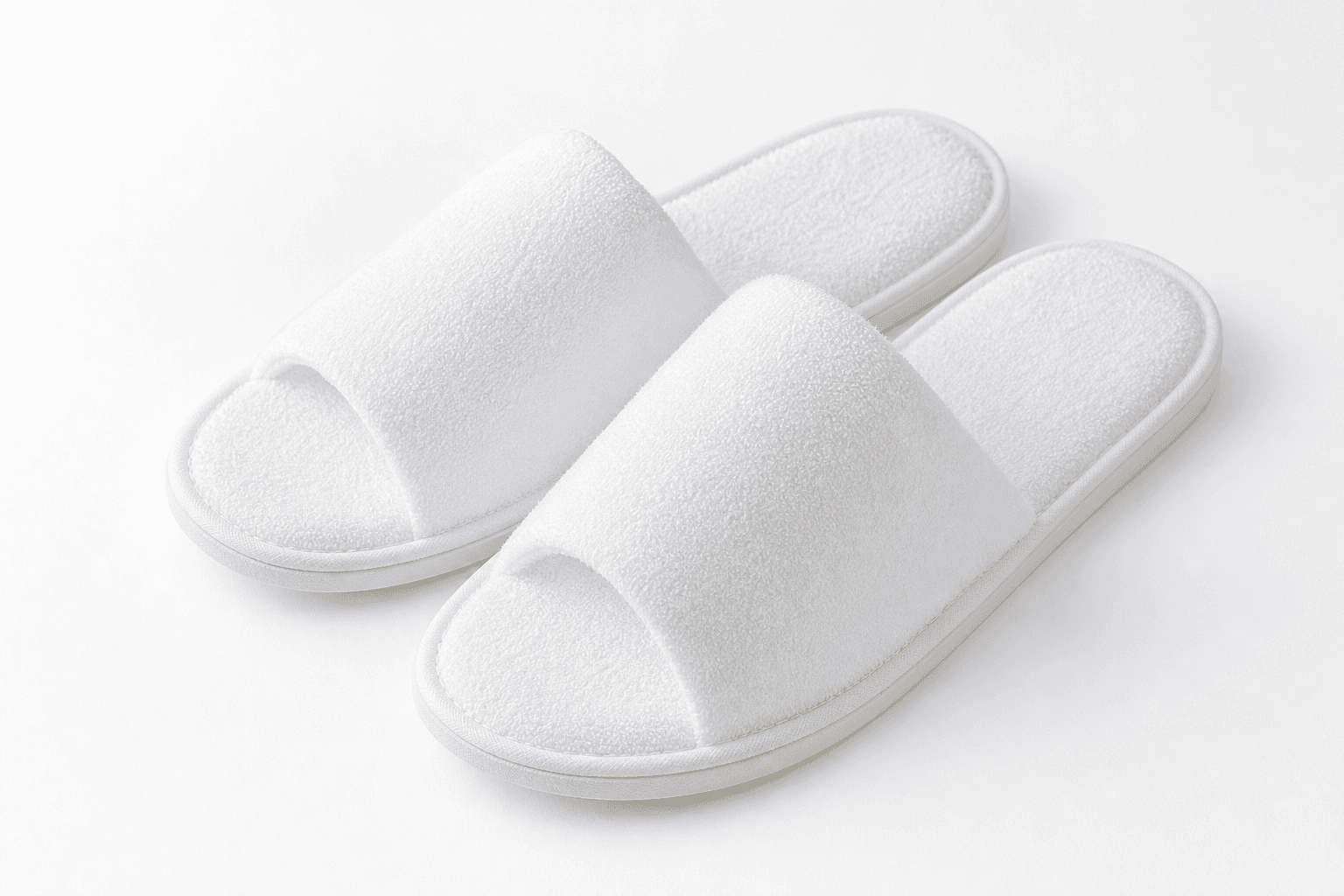 Terry-Lined Spa Slippers